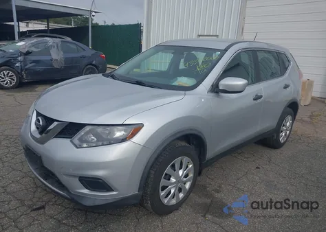 2016 Nissan Rogue S from USA, damaged, VIN KNMAT2MV5GP644673